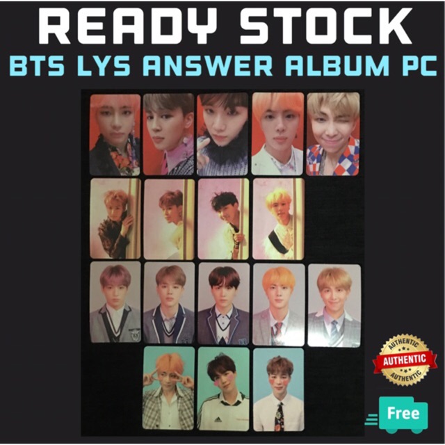 Love Yourself Answer Photocards