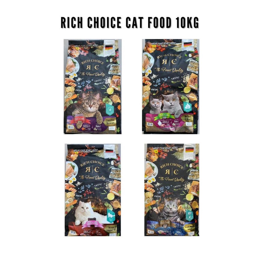 Rich Choice Holistic Cat Food 10kg (Free Vitadrop 5ml while stock last