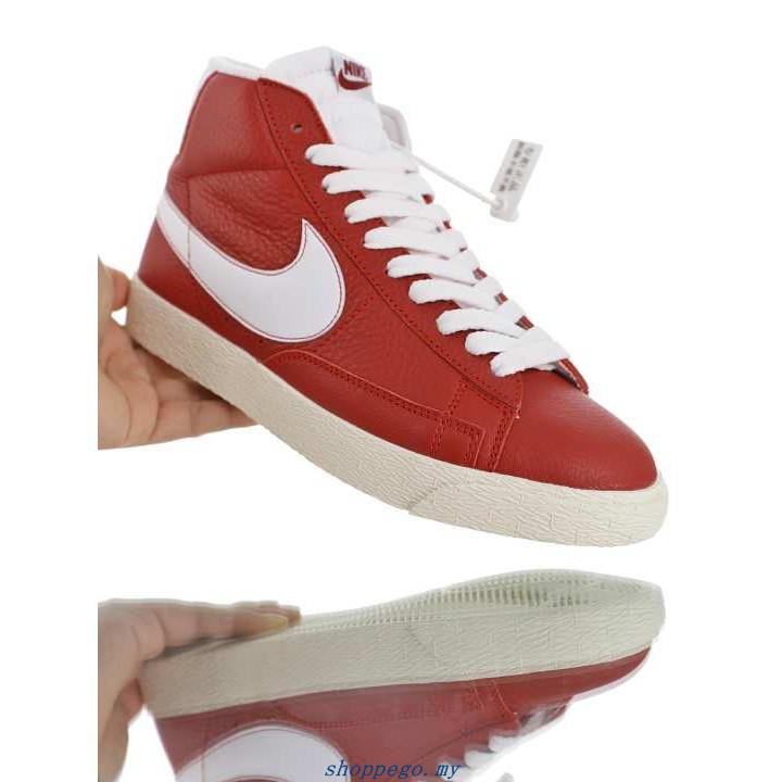 nike blazer mid mens red
