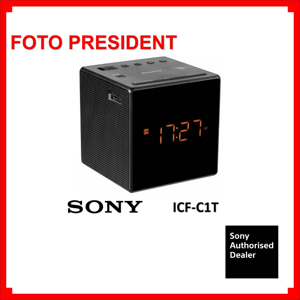 Sony ICFC1T Dual Alarm Clock Radio Shopee Malaysia