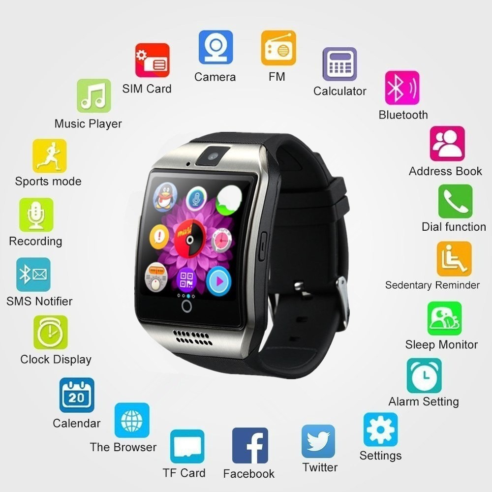 nfc q18 smart watch