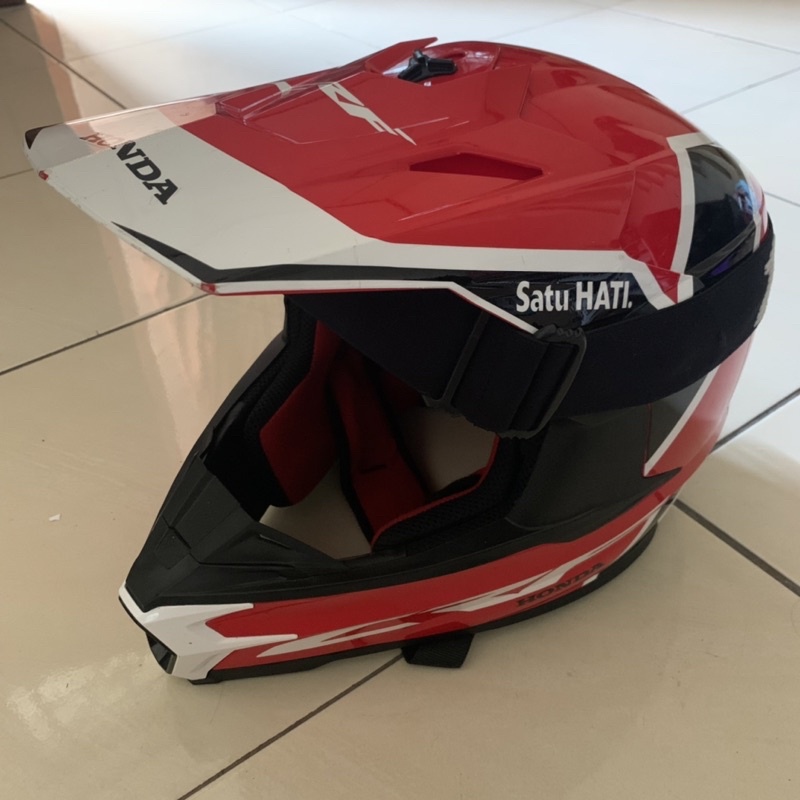 Crf Full Face Helmet Original Honda Motocross Trail Cross Helmet ...