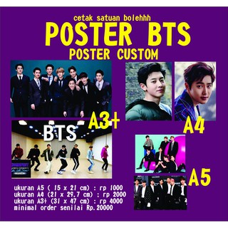 Bts Poster Others Prices And Promotions Games Books Hobbies May 2021 Shopee Malaysia