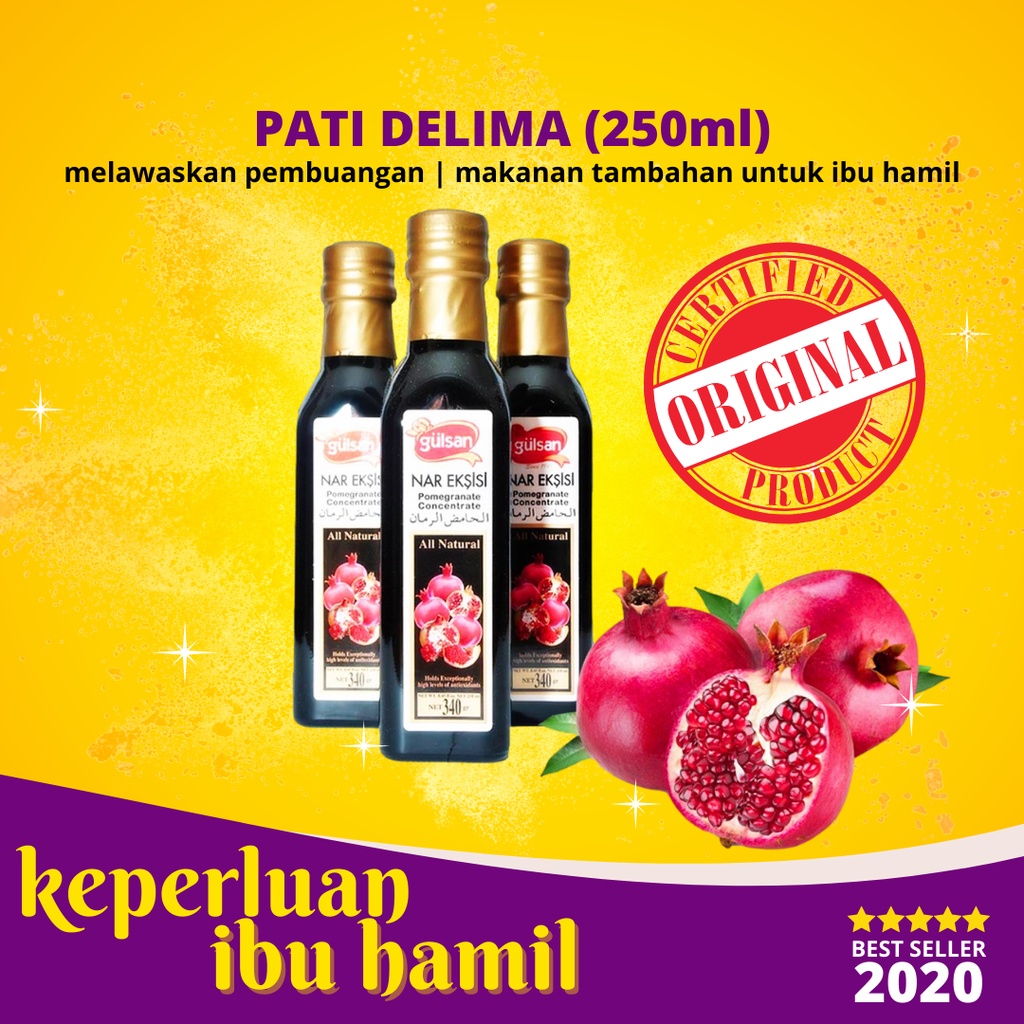 [EXPIRED 2024] PATI DELIMA GULSAN JUS ASLI DARI TURKEY 100% NATURAL ...