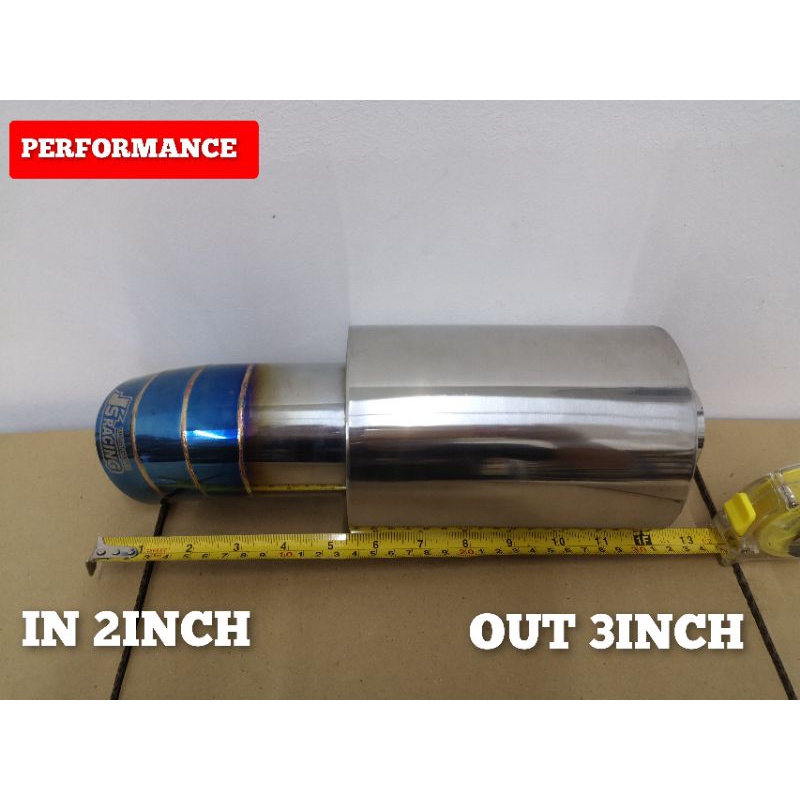 CAR EXHAUST PERFORMANCE EXZOS KERETA INLET 2INCH PERODUA, PROTON, HONDA