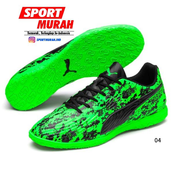puma futsal shoes green