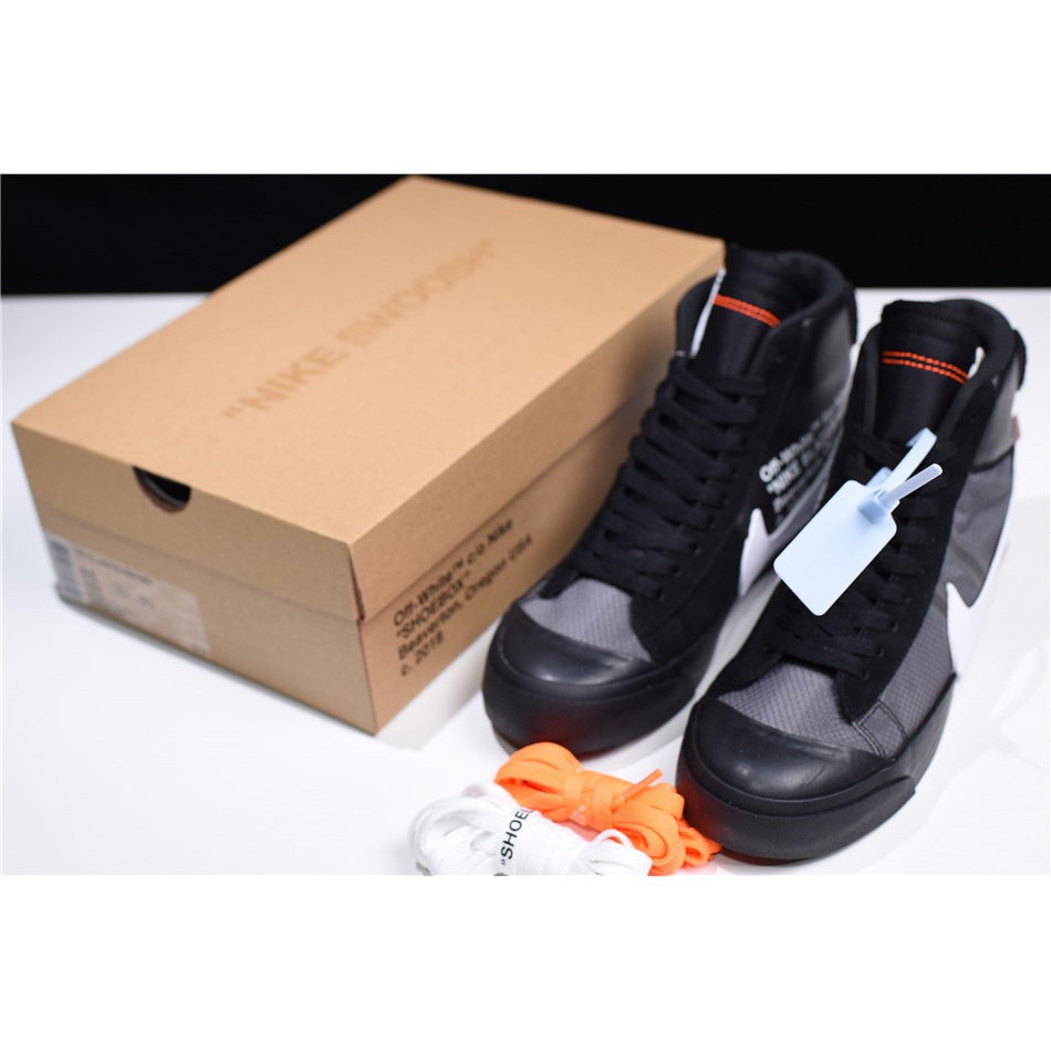 nike blazer off white box
