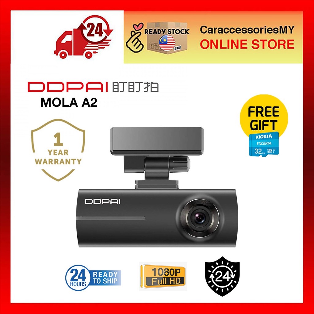 Ddpai Dash Cam Mola A2 1080P Full HD DVR Wifi Smart Connect Car Recorder car camera 24 hours