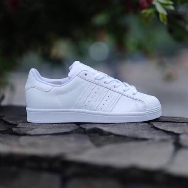 Adidas Superstar Full White Original | Shopee Malaysia
