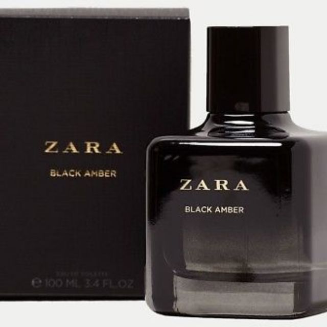 zara black amber parfum