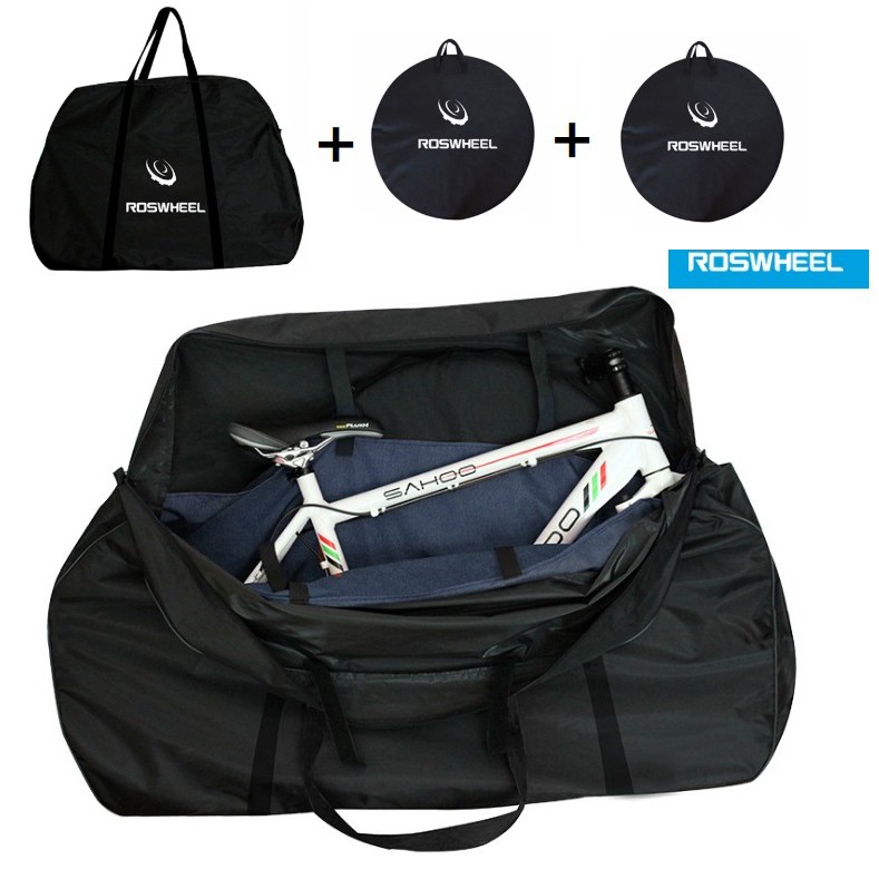 ROSWHEEL Bicycle Carry Bag Cycling Road MTB Mountain Bike Single Wheel