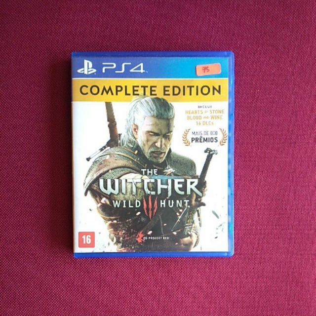 Ps4 The Witcher 3 Wild Hunt Complete Edition R All Used 2101864 Shopee Malaysia