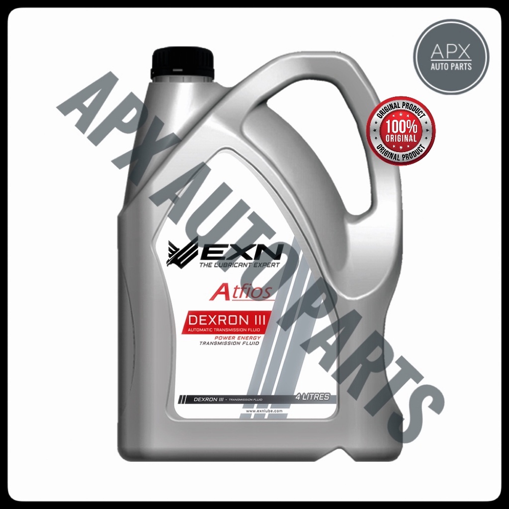 Auto Transmission Fluid EXN Atfios ATF DEXRON III 4 Litter 100