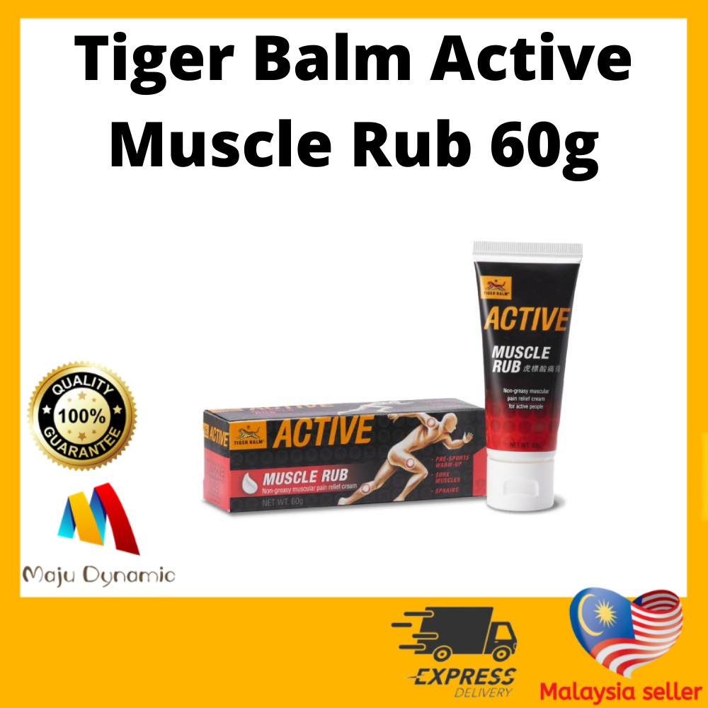 Special offer!!!Guardian Tiger Balm Active Muscle Rub 60g