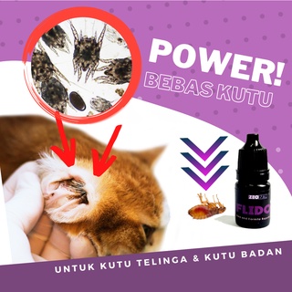 PADU! Ubat Kutu Kucing Kutu Telinga Earmite Kutu Pinjal | Shopee Malaysia
