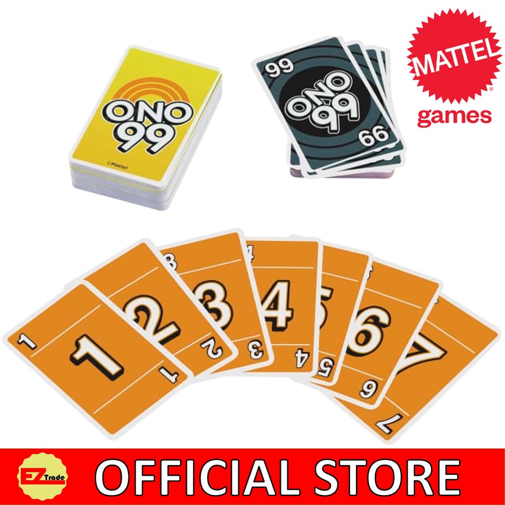 UNO Ono 99 Card Game HHL37 | Shopee Malaysia