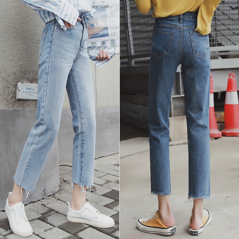 korean jeans style