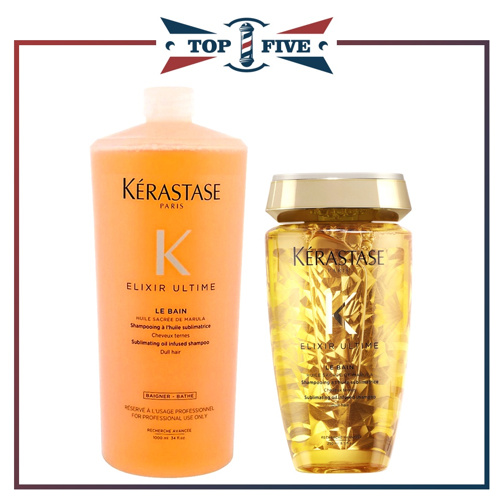 Kerastase Elixir Ultime Le Bain Shampoo (250ml/1000ml) Shopee Malaysia