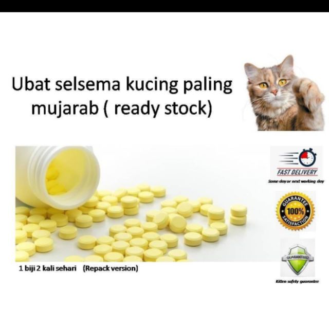 Cat Flu Fever Medicine 1 strip 10 pcs  Shopee Malaysia