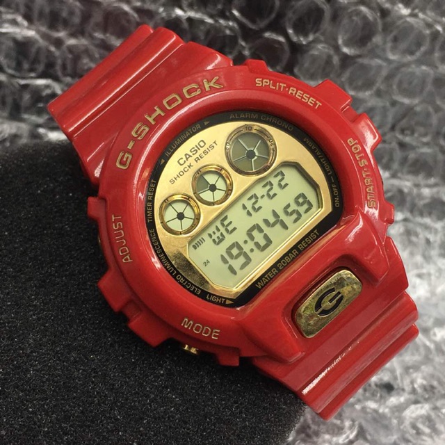 g shock dw 6900 gold