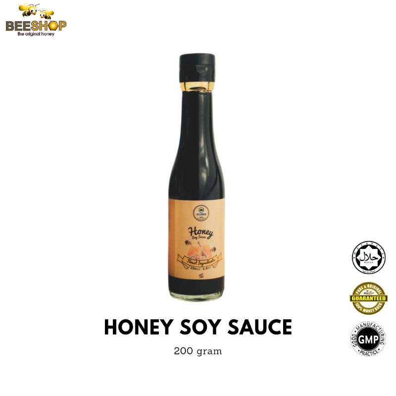 (Ready Stock) Bee Honey Soy Sauce 200g First Soy Sauce Mix With 100