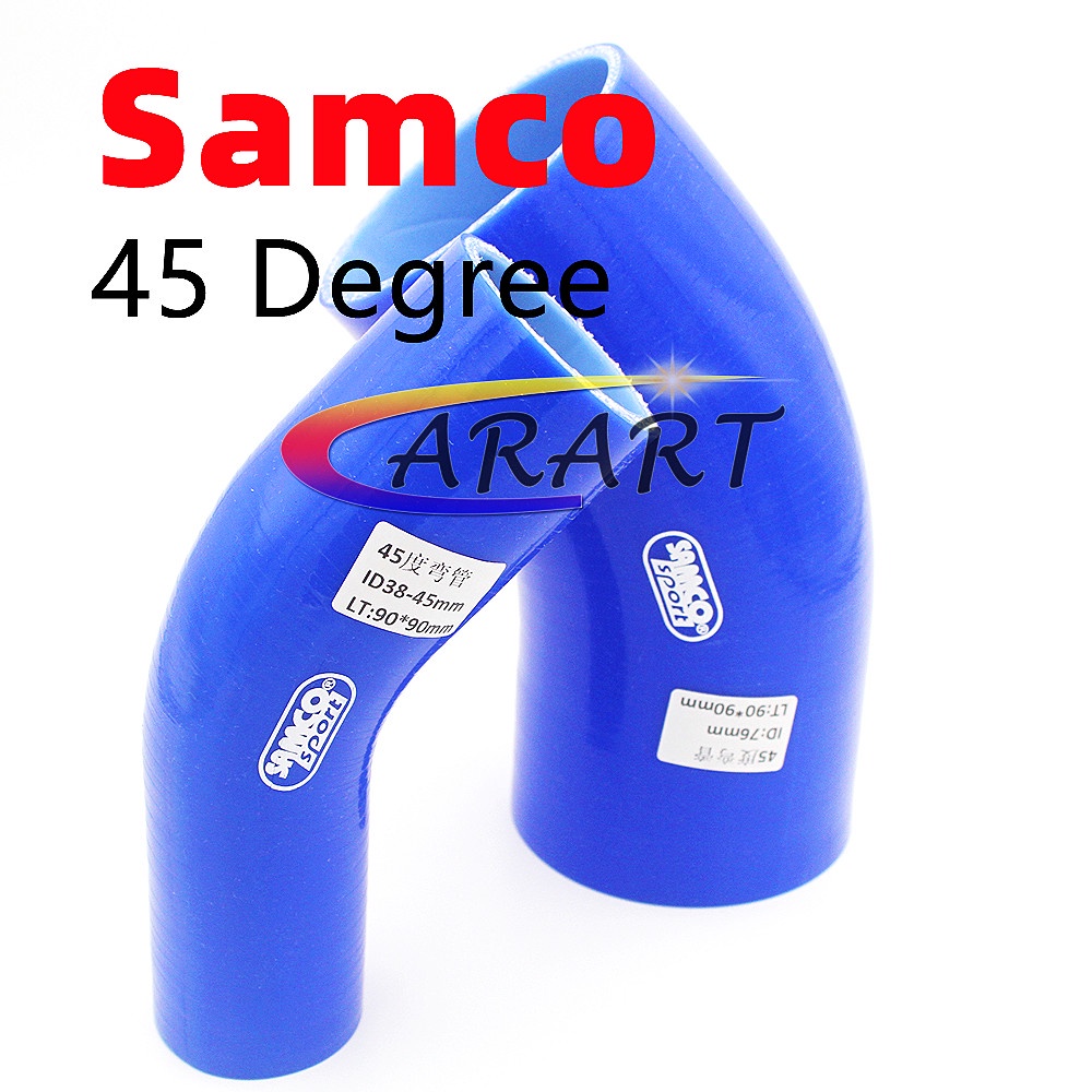 45 Degree Silicone Reducer Hose Car Air Intake Tube Turbo Coupler