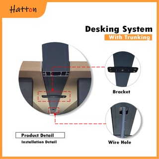 Hatton - Power Socket Partitions Divider / Table Partition Desk Divider ...