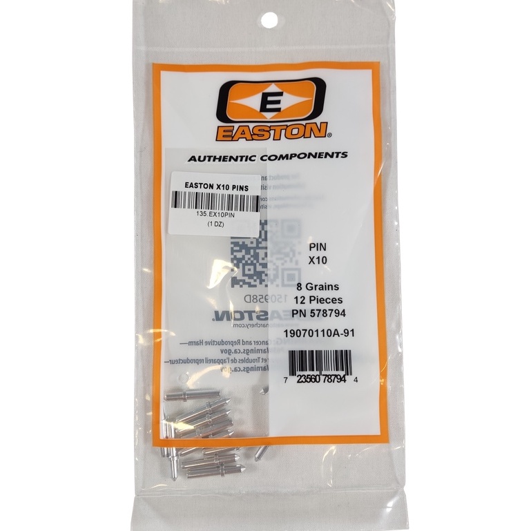 EASTON X10 PINS INSERT ( 1 DOZEN ) 12 pcs Shopee Malaysia