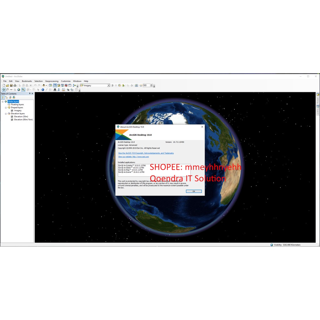 Hot Esri Arcgis Desktop 10 8 Lifetime Full Version Shopee Malaysia