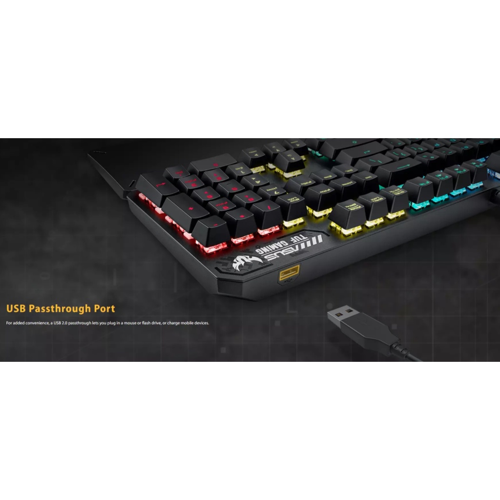 ASUS TUF Gaming K3 RGB Mechanical Keyboard (N-key TUF