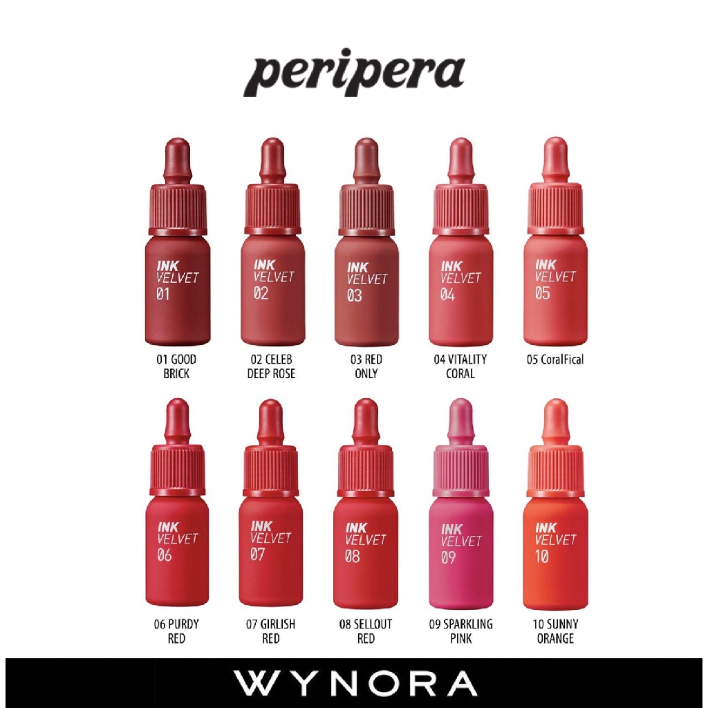 Peripera Ink Velvet (10 Colors to Choose) Shopee Malaysia