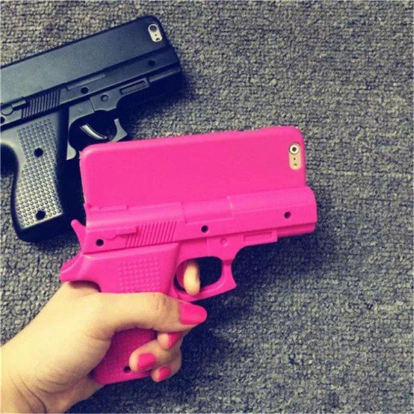 Phone Shell Super Cool Silicone Gun Model Style Mobile Phone Case Cover Shopee Malaysia