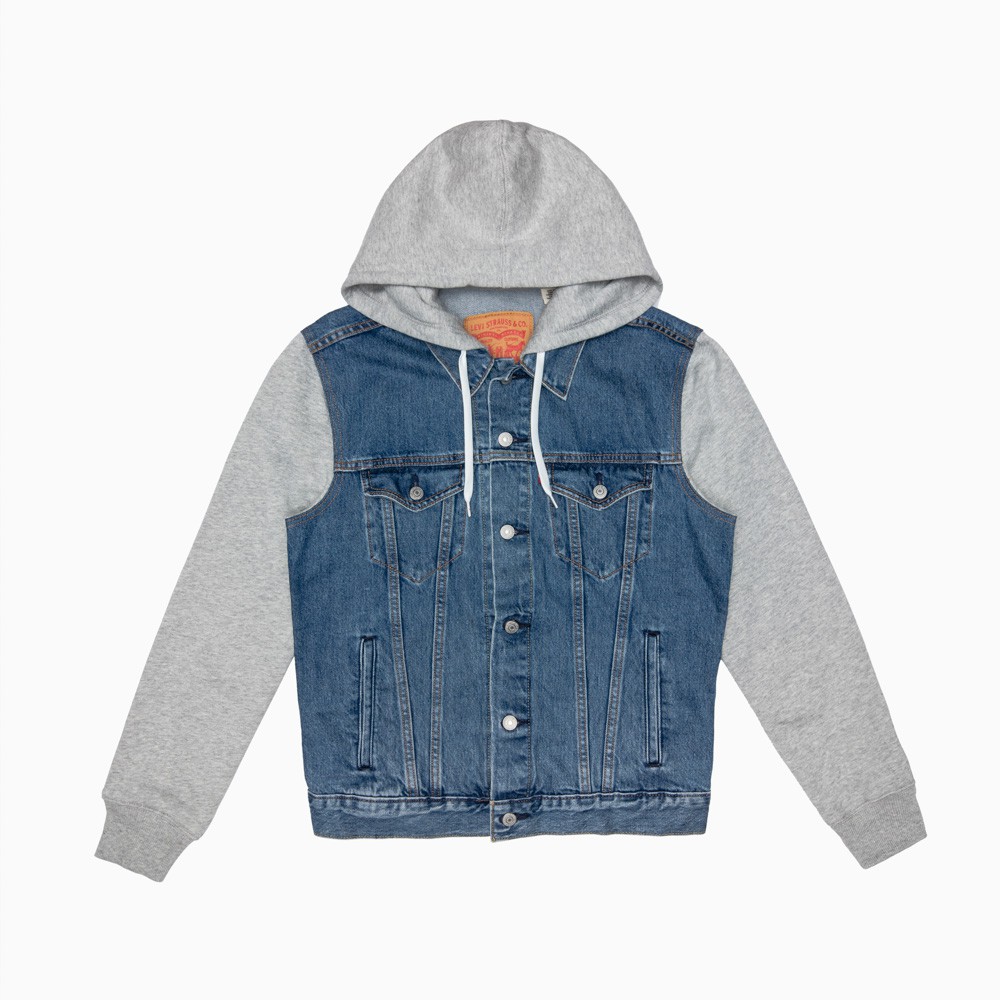 levi's hybrid trucker jacket mens