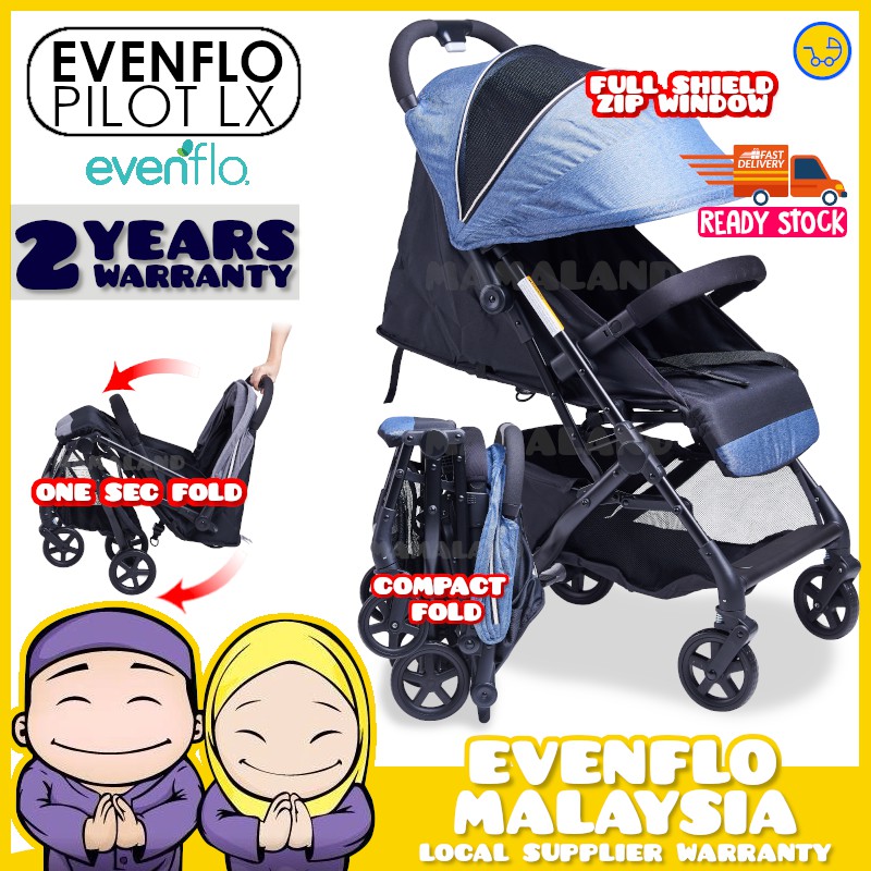 evenflo pilot lightweight stroller