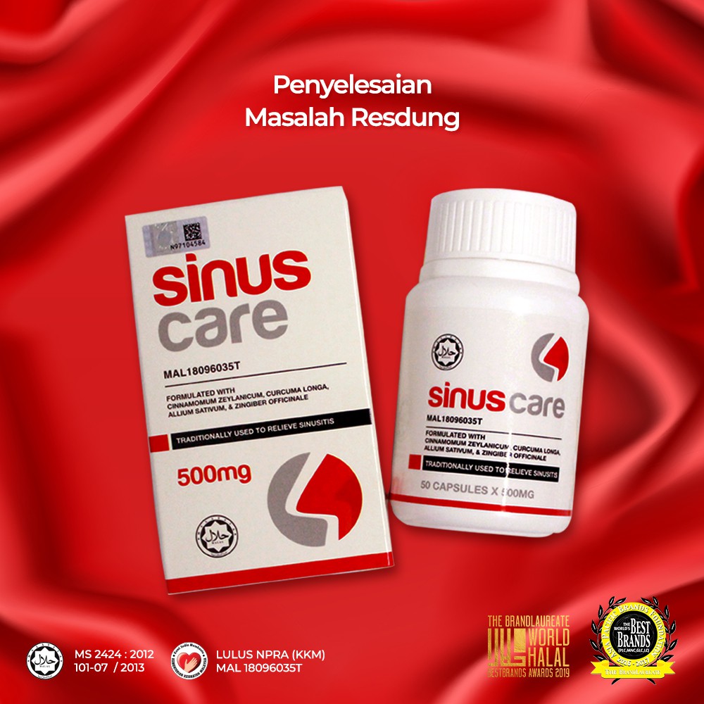 [READY STOCK] SINUS CARE UBAT RESDUNG [100% ORI HQ 