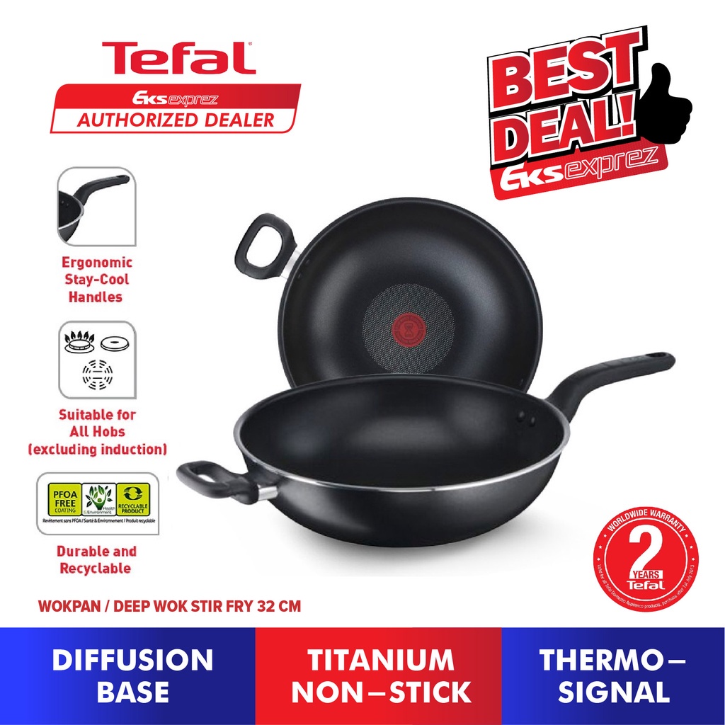 tefal air fryer Tefal Cook Easy Non Stick Wokpan/Deep Wok Stir Fry