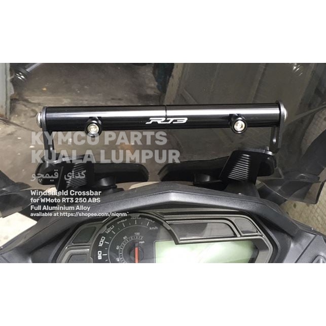 WMoto RT3 250 ABS Front Windshield Crossbar Daelim RT3 RT3S | Shopee ...