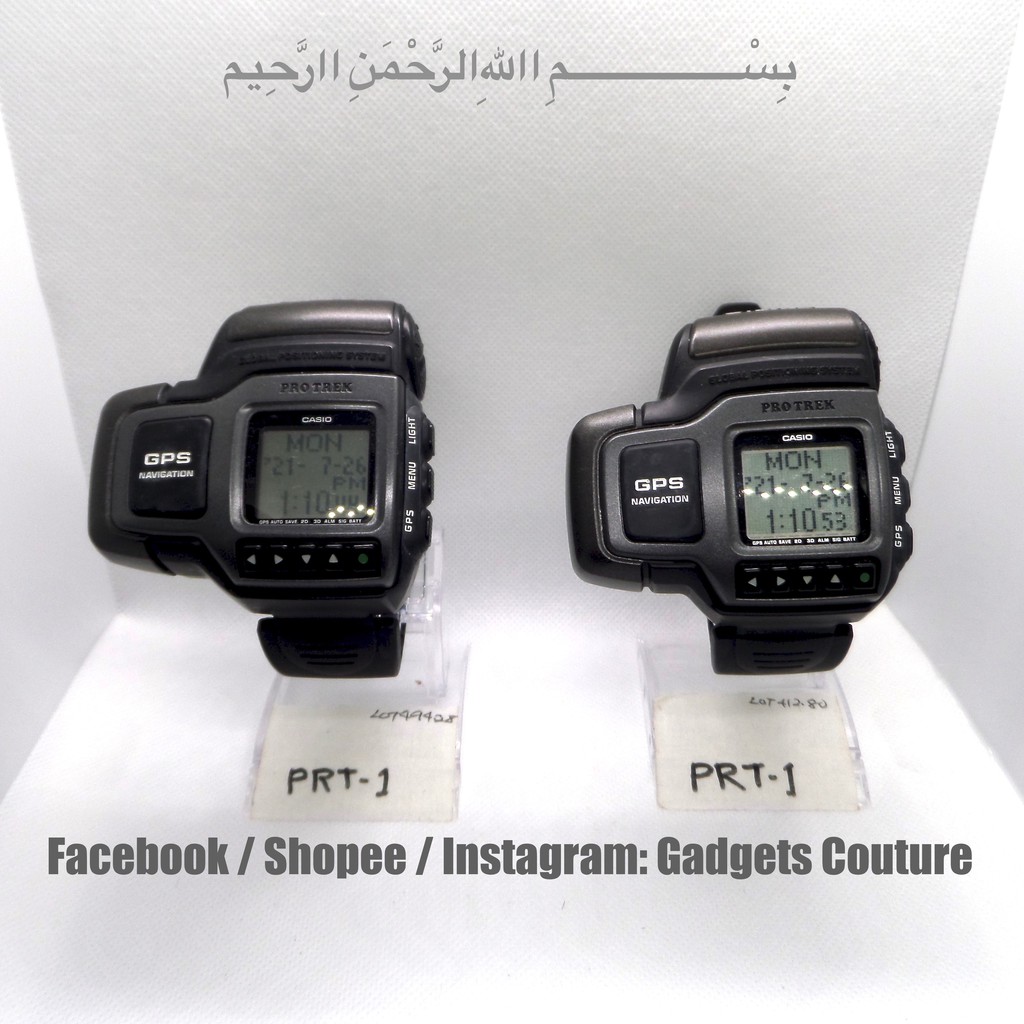 aktivt selvmord galdeblæren Casio Protrek PRT-1 GPS watch rare and vintage | Shopee Malaysia