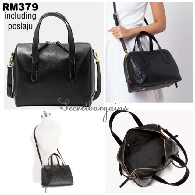 fossil sydney satchel sale