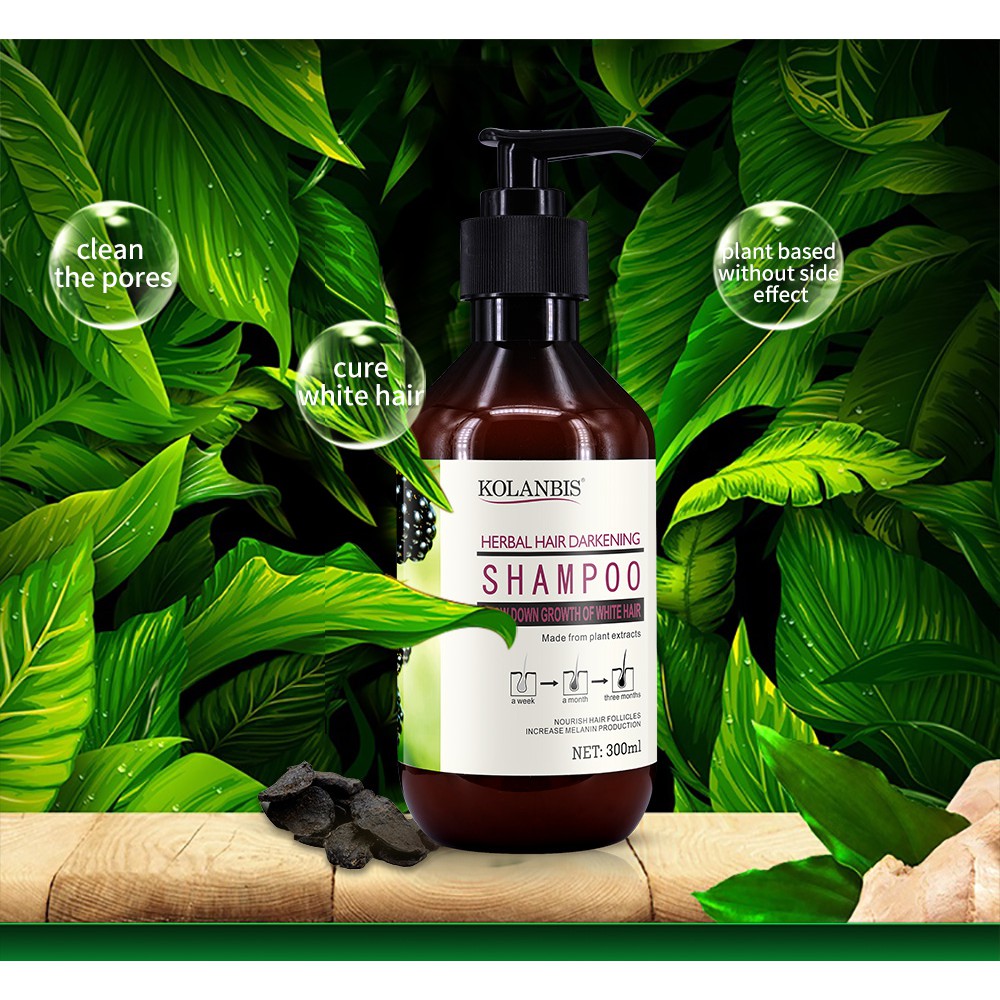 Hair Darkening Shampoo Professional Herbal Hair Nutrition