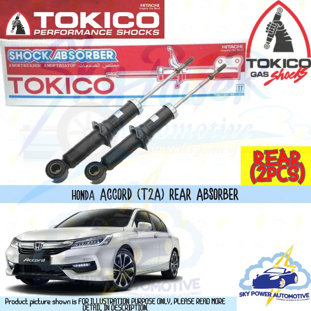 Honda Accord T2a Tokico Tkc Shock Absorber Rear 2pcs Shopee Malaysia
