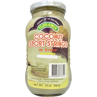 Florence Coconut Sport Strings (Macapuno) Slice 340g. | Shopee Malaysia