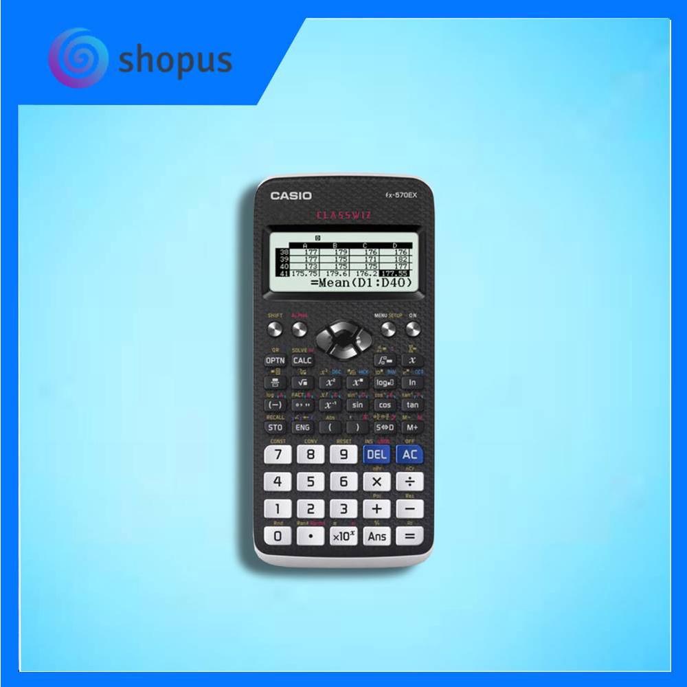 Casio Scientific Calculators 10 + 2 digits, GCSE/AS/A Level (FX570EX