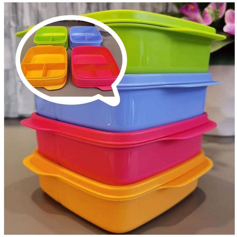 Ready Stock Set Bekal Dan Botol Tupperware Lollitup Eco Bottle 