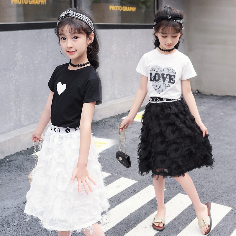 Fashion Baby Girls Clothes Sweet Comfortable Girls Kids Love