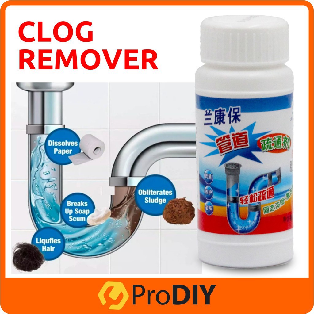 Download RANDOM PACKAGING Clog Remover Drain Pipe Basin Cleaner Clogged Drainage Remover Powder for ...