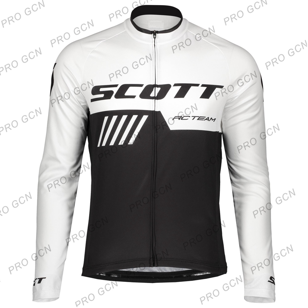 Scott XL Men's Long Sleeve Cycling Jersey Full Zip - munimoro.gob.pe