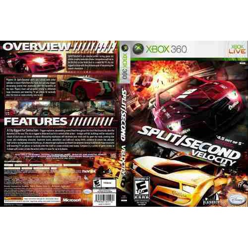 Xbox 360 Split Second Velocity Shopee Malaysia