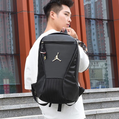 jordan retro 12 backpack black and gold