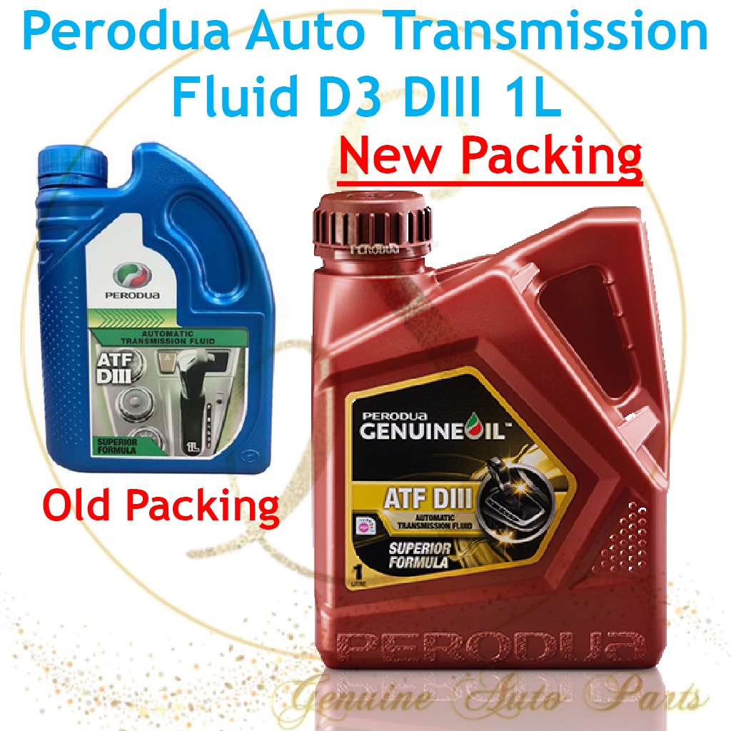 (100 ORIGINAL) Perodua ATF D3 DIII AUTO TRANSMISSION FLUID Gear Oil